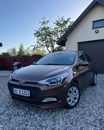 Hyundai i20 cena 42900 przebieg: 18000, rok produkcji 2015 z Pisz małe 407
